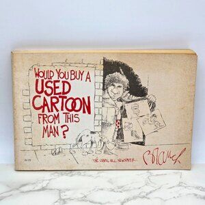 Would You Buy A Used Cartoon From This Man J Branch 1979 Chapel Hill News Signed